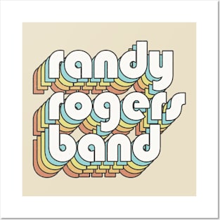 Retro Randy Rogers Band Posters and Art